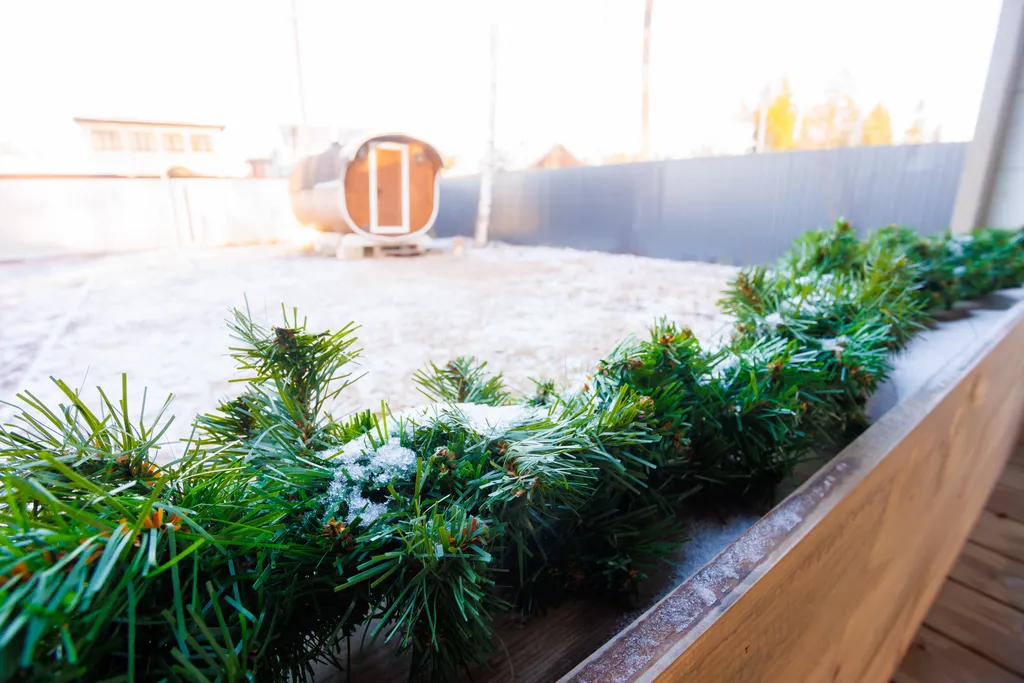 Дом стандарт c баней-бочкой