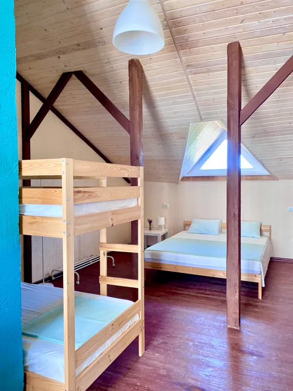 mansard room апартаменты с кухней