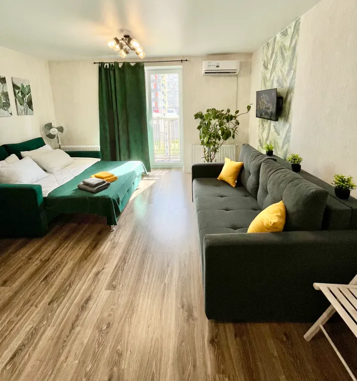 Квартира Студия до 4х гостей — аренда посуточно в Уфа