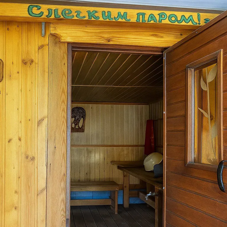 Сказочный домик в деревне