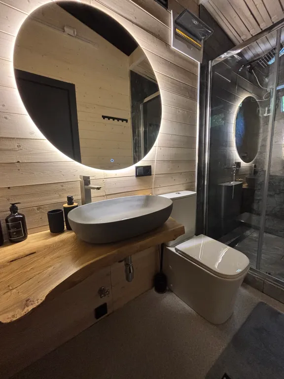 Двухкомнатный дом площадью 40кв метров