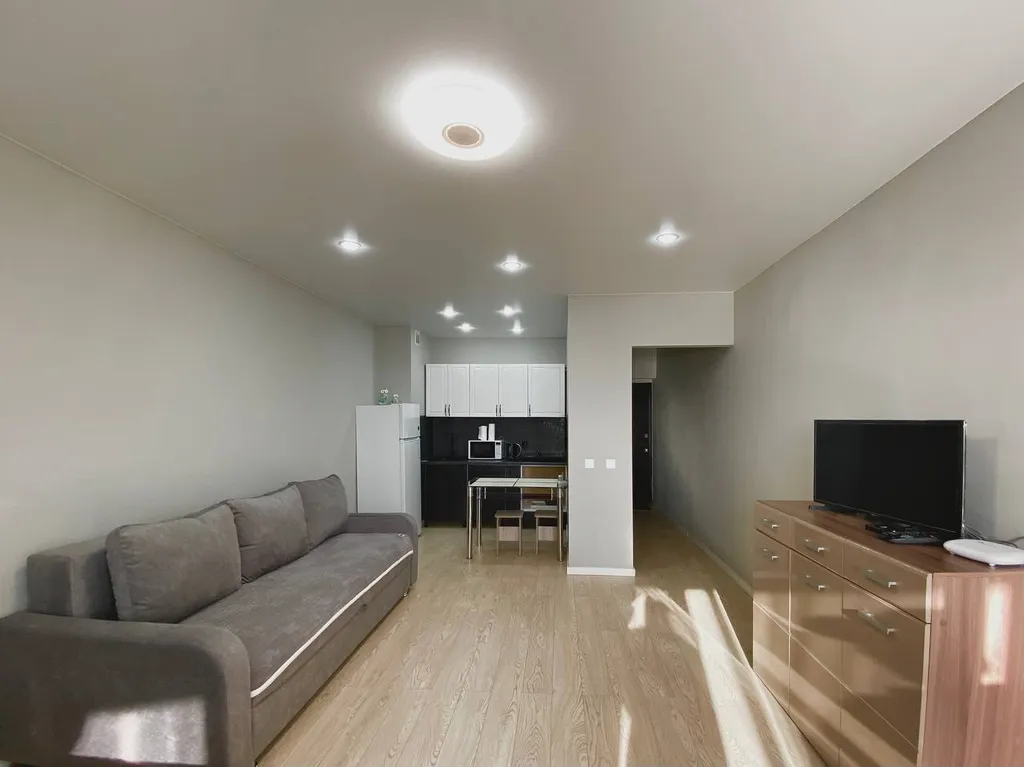 Студия на высоком этаже в центре города