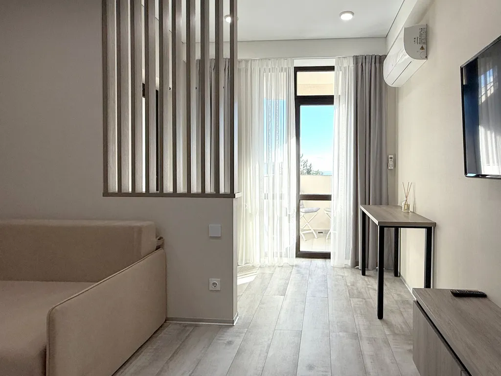 Квартира-студия с дизайнерским ремонтом