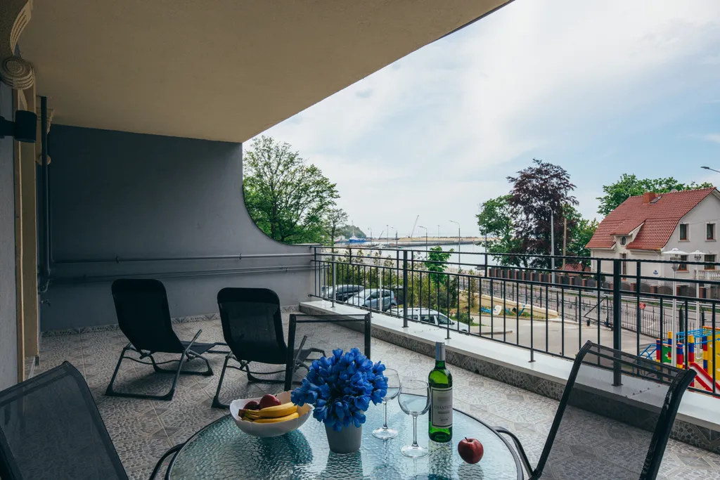 Квартира Olive marine resort с видом на море и большой террасой