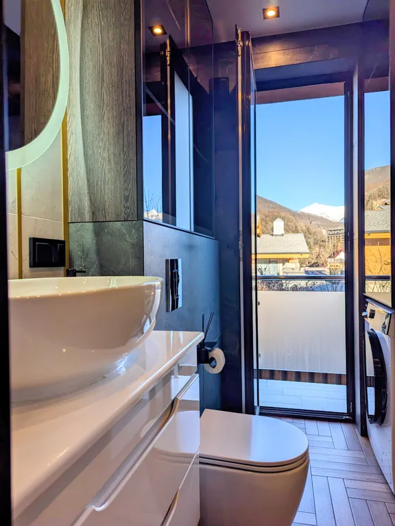 Элитный апартамент с панорамой гор