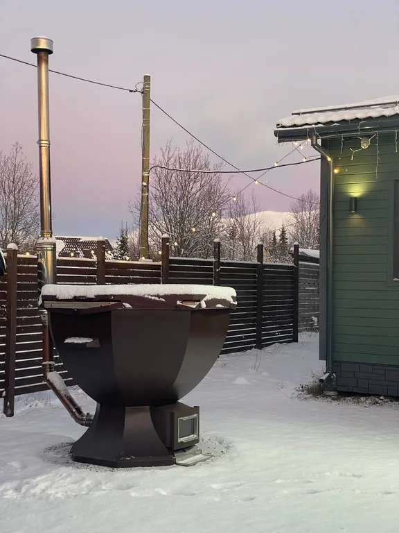 Гостевой дом Хибины-викинг с банным чаном и финской сауной