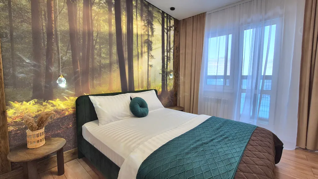 Квартира Тайга в новом ЖК рядом с ГЦ Кузбасс и КемГУ