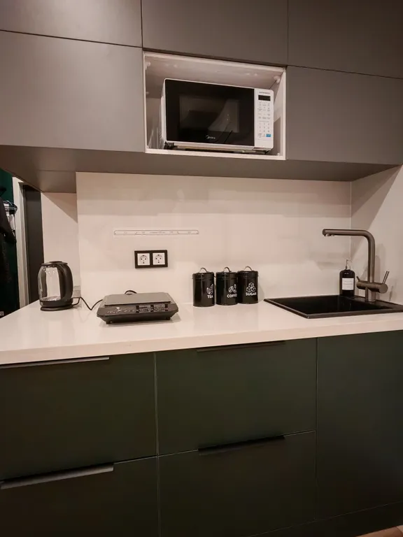 Новая уютная студия Shurale apartment недалеко от ЖД вокзала