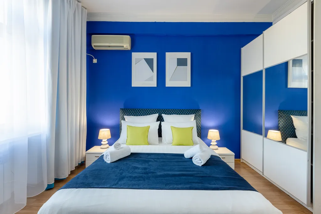 Квартира Квартира с видом на ночную Москву и башни Москва-сити — Москва