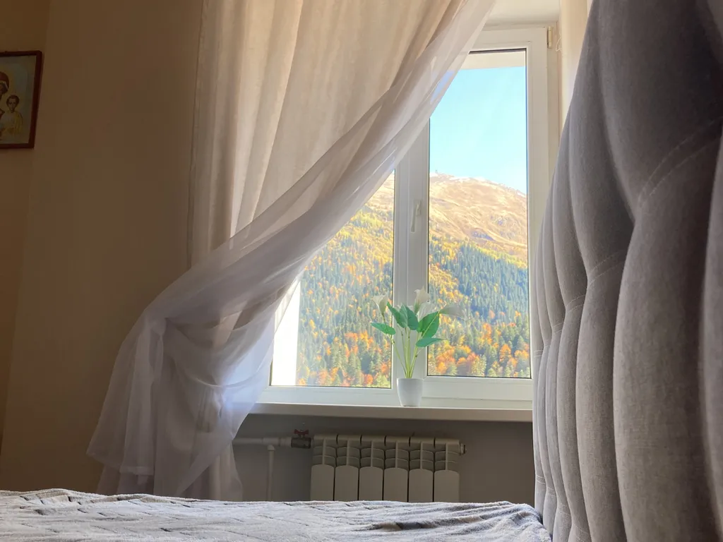 Апартаменты с ЛУЧШИМИ видами на горы и канатку