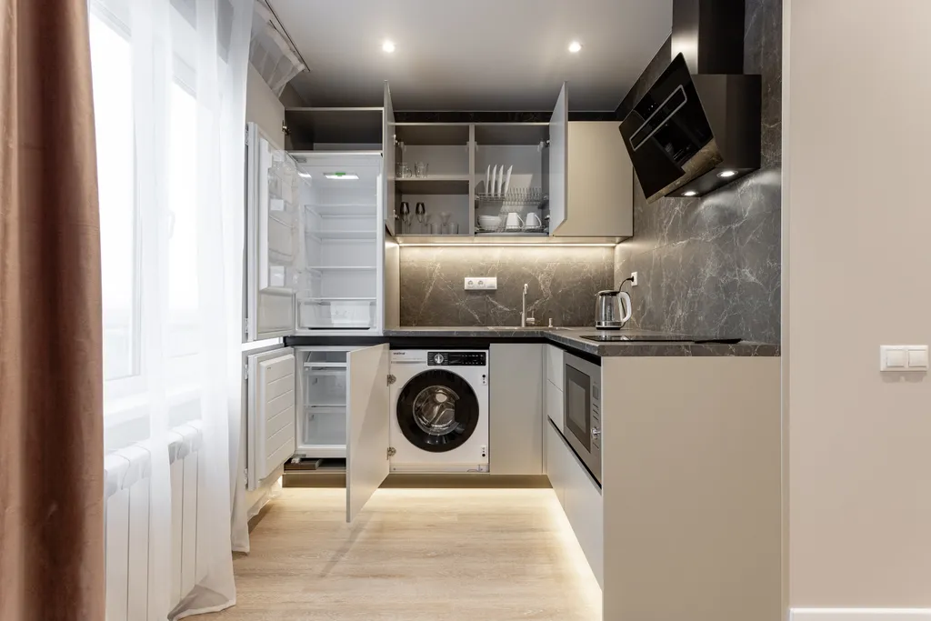 Дизайнерская квартира на берегу Енисея