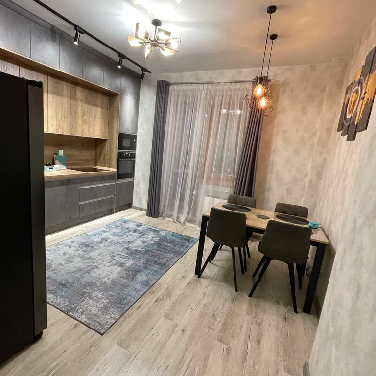 Уютная квартира в жк fiftyfifty с шикарным панорамным видом