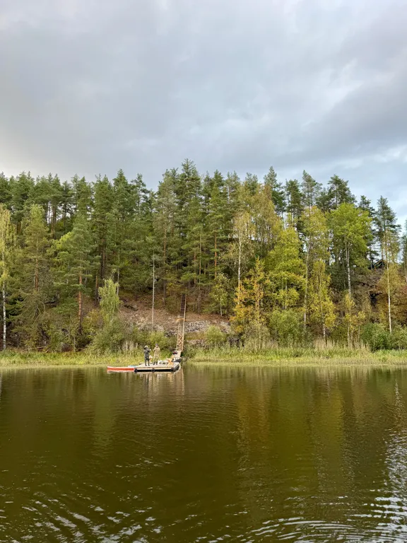 Дом на берегу залива Мусталанлахти
