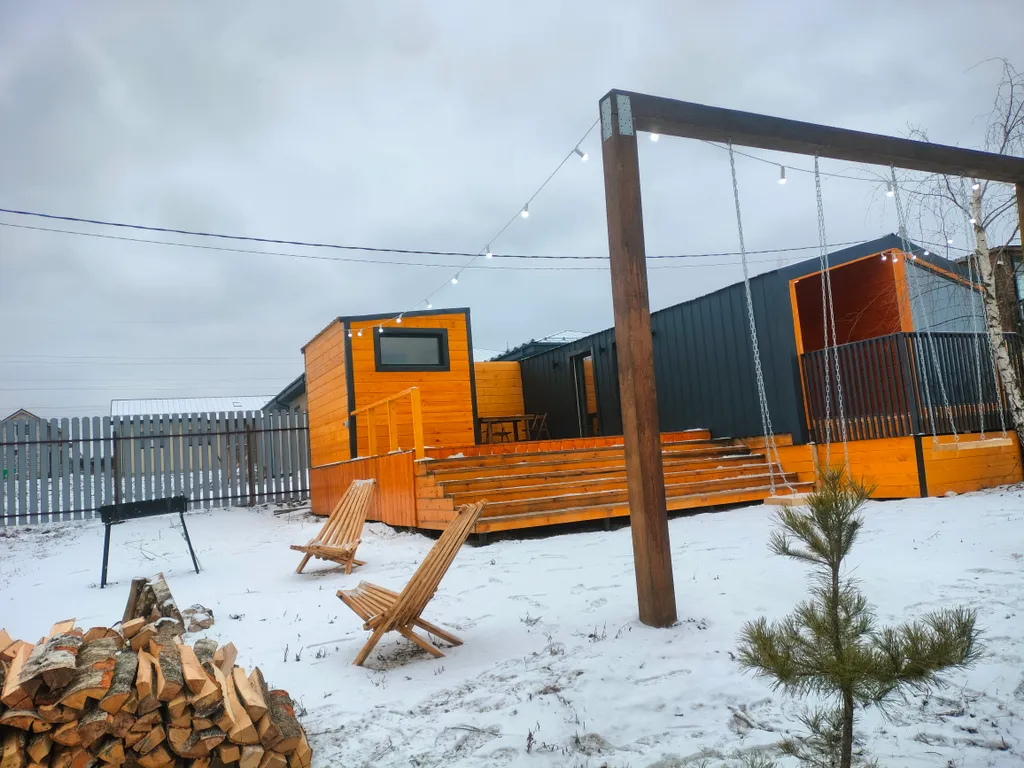 Коттедж Уютный домик с баней в экологичном районе — Тульчино