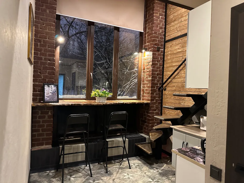 Квартира Квартира Двухуровневый апартамент LOFT Причал 18 — Москва