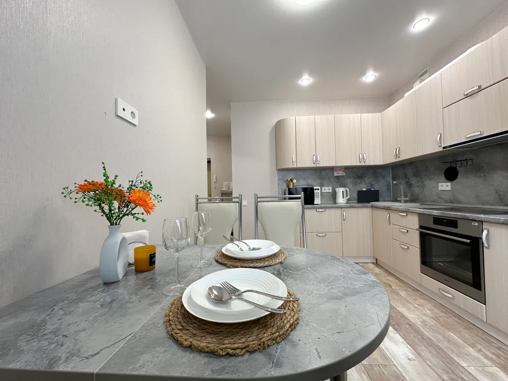 Квартира Светлая и уютная однокомнатная квартира — Самара