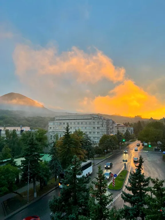 Cozy place с видом на горы