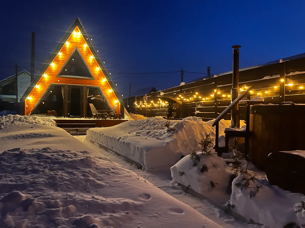 Коттедж Частный дом Art house с камином, купелью и баней — Шишкино