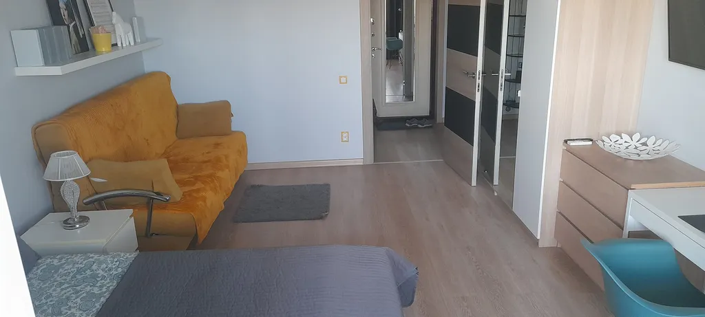 Квартира в прохладных тонах