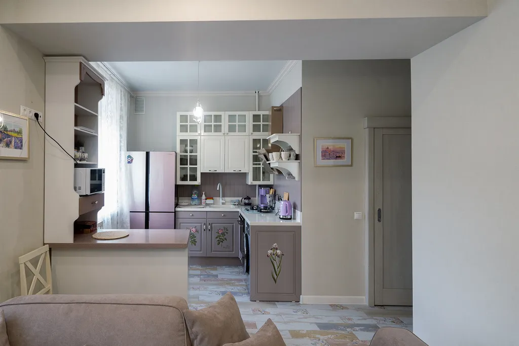 Апартаменты с камином на набережной Прованс