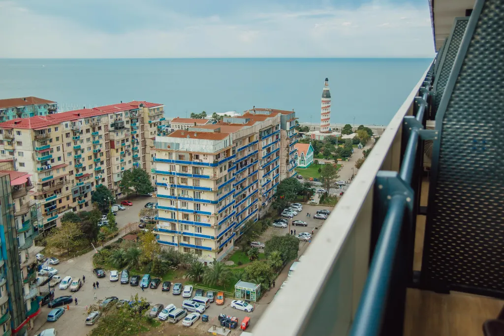 Студия с видом на море