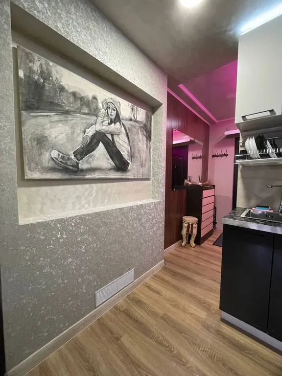 Уютная студия с очень удобным расположением