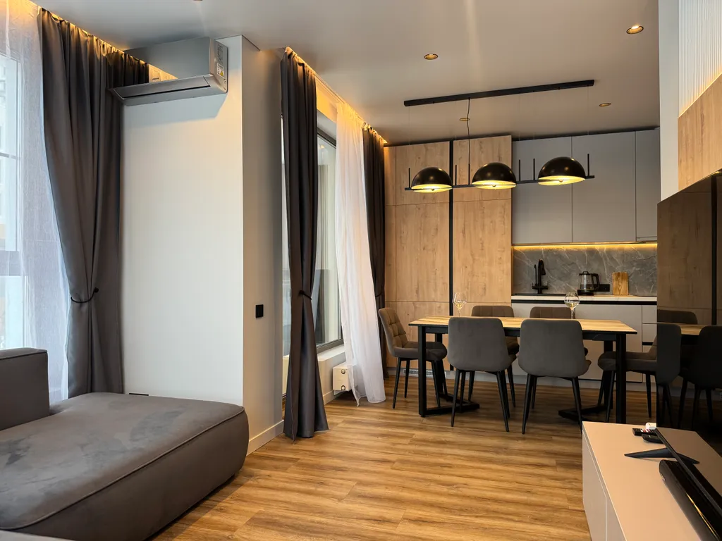 Премиальная дизайнерская квартира с панорамным видом на Финский залив