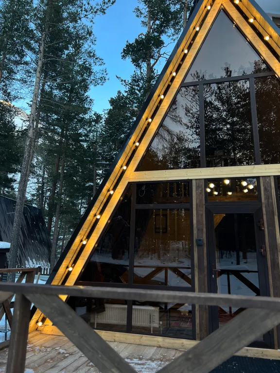 Уютный A-frame