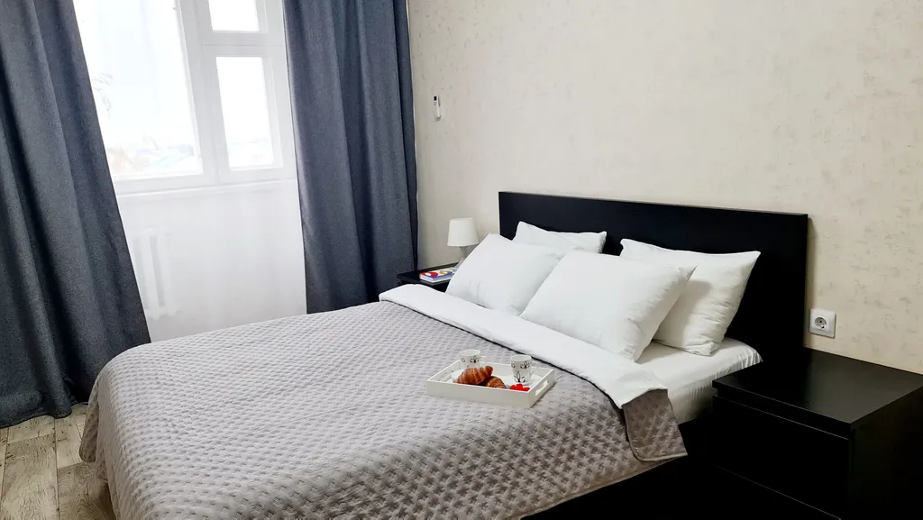 Просторная двухкомнатная квартира рядом с аквапарком