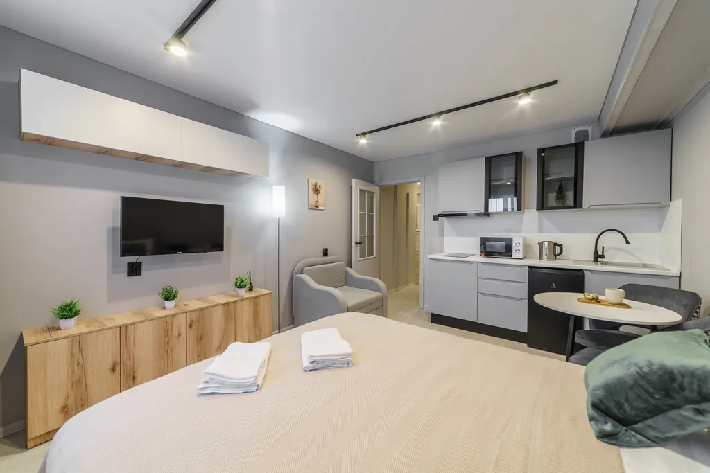 Комфортная студия рядом с Ледовым дворцом