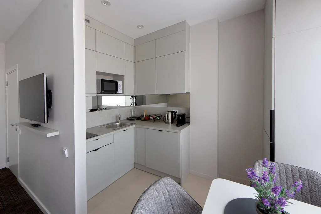 Апартаменты 4Кайф Kristall Studio с видом на море