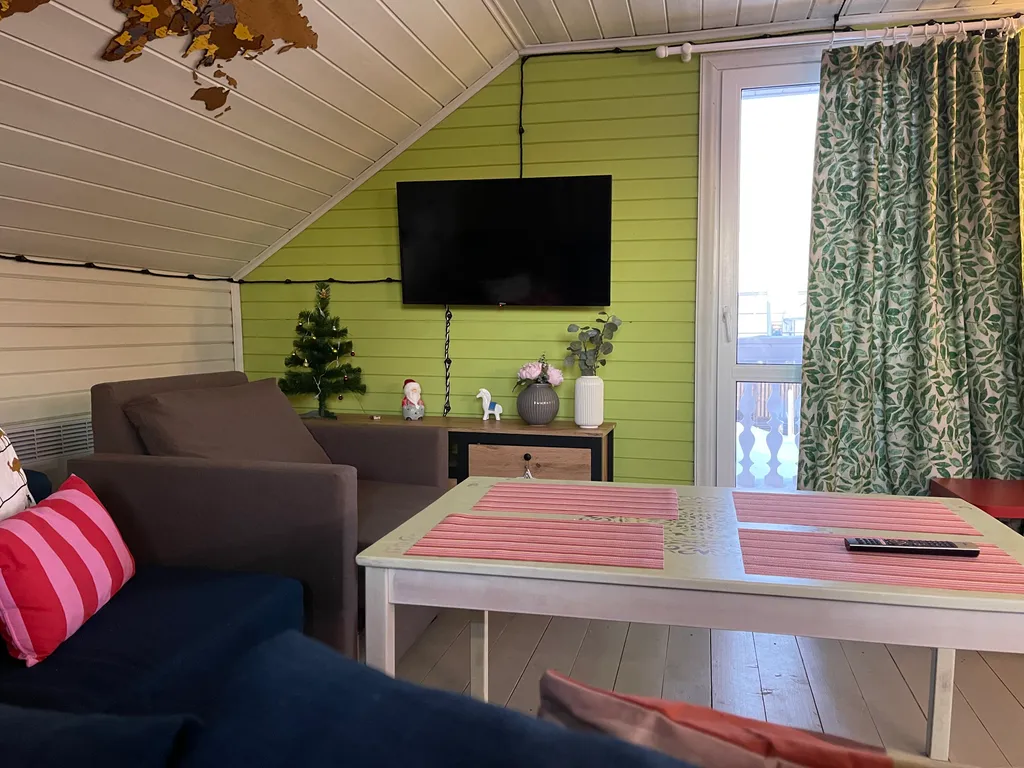 Деревянный домик со spa зоной