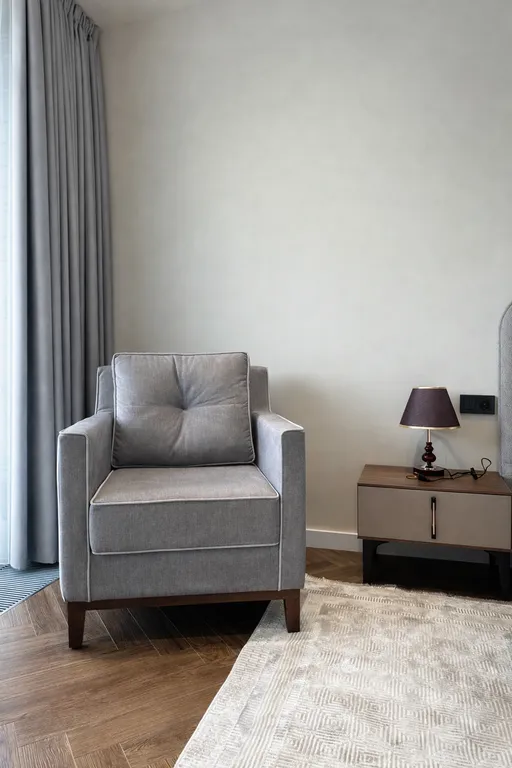 Просторная дизайнерская квартира с панорамным видом на город