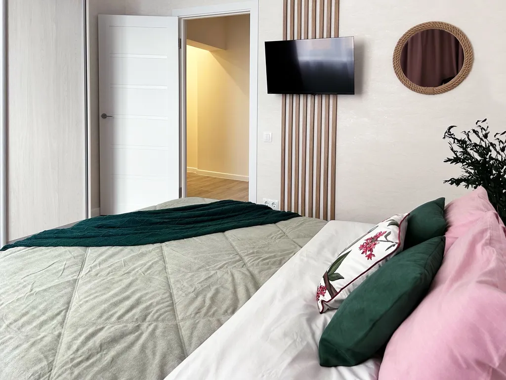 Чистота и комфорт в новой квартире центра города.