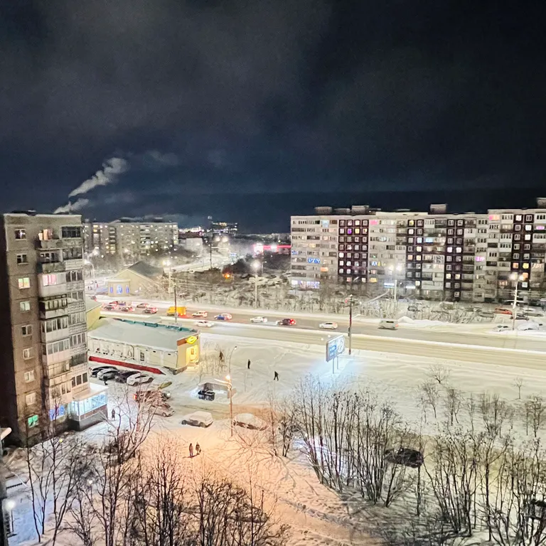 Апартаменты с видом на северное сияние