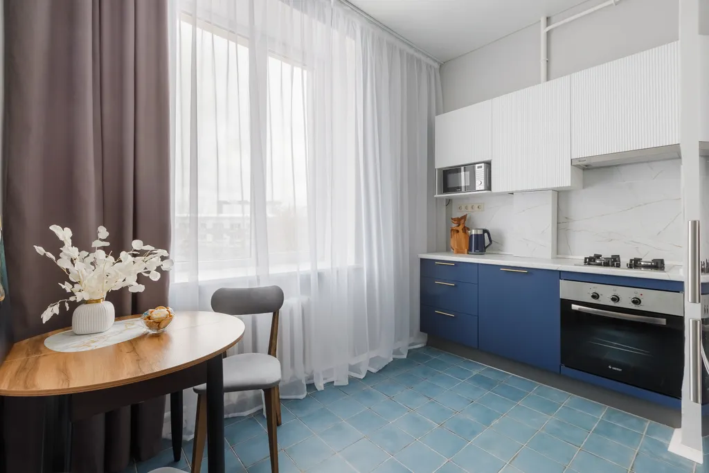 Квартира Сталинская трехкомнатная квартира Синий Кит — Москва