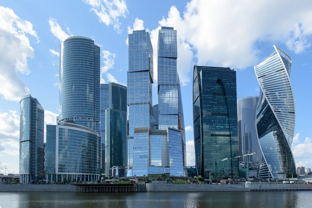 Квартира Квартира Апартамент с фантастическим видом на Сити — Москва