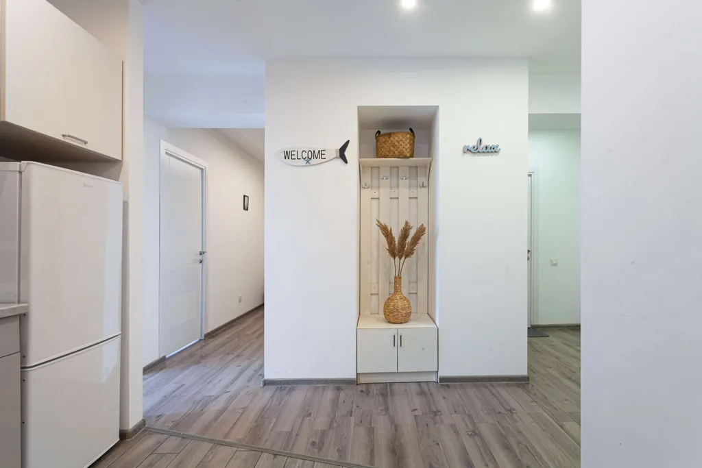 Маленькая уютная квартира с 2 спальнями в центре