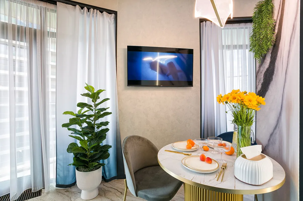 Уютная квартира Аквамарин с видом на море