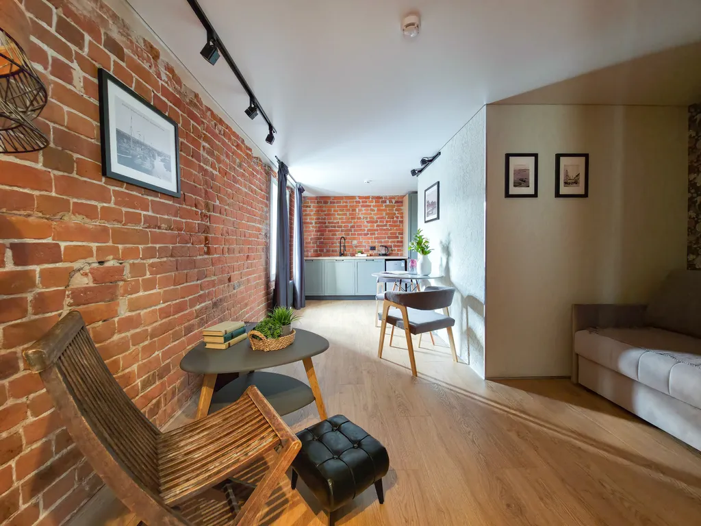 Просторные двухкомнатные апарты