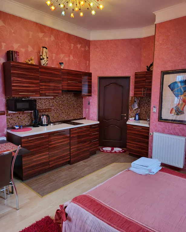 Апартаменты с кухней балконом