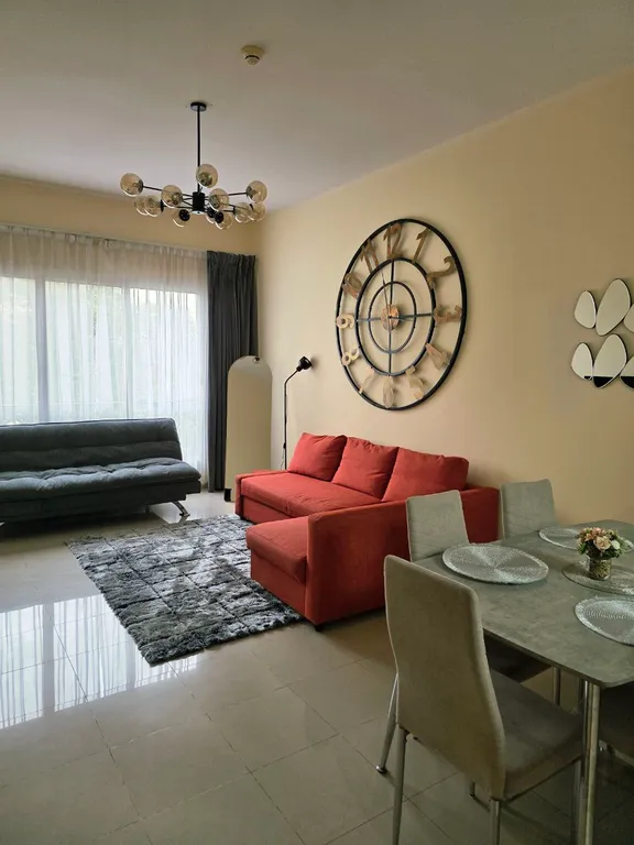 Апартаменты с частным пляжем и видом на сад на острове Марджан