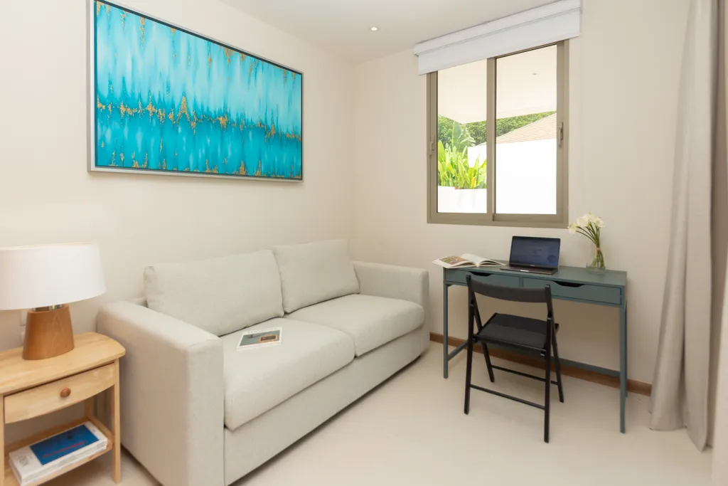 Светлая вилла с 3 спальнями и бассейном Бангтао, Лаян, Лагуна