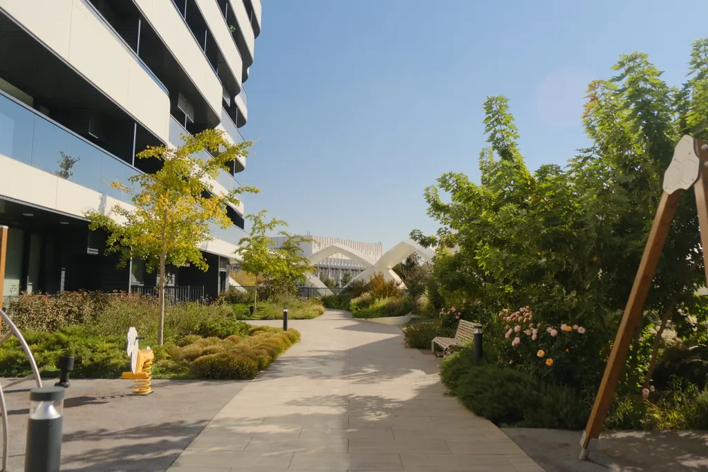 NRG U Tower с прекрасным видом на Tashkent city