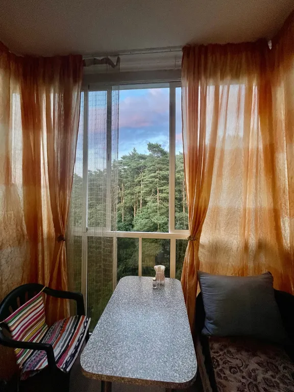 Квартира с видом на озеро и лес