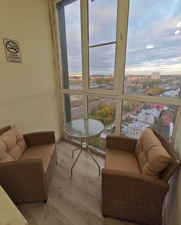 Новая уютная квартира с панорамным видом на город