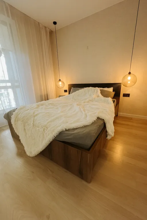 Квартира Уютная квартира с просторными ванной — Минск