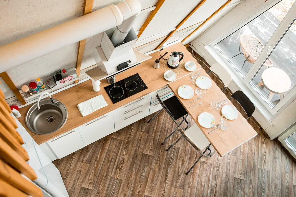 Дом с террасой и мангальной зоной для отдыха