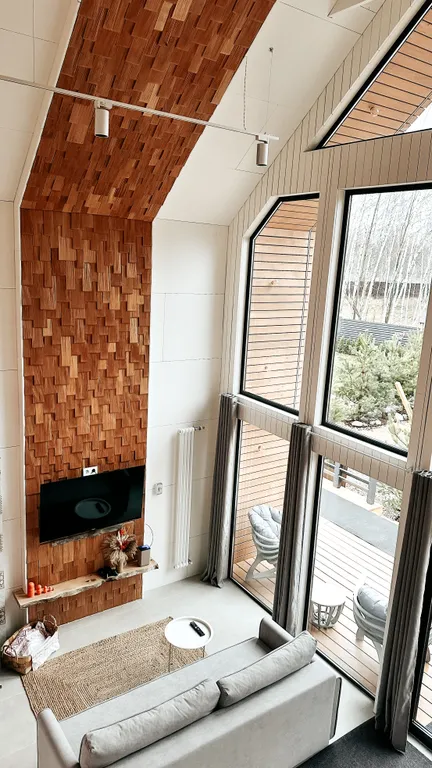 Коттедж Уютный дом с камином, чаном, мангальной зоной, видом на лес — Семеновское