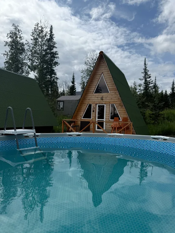 дом в стиле A-Frame